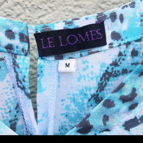 Le Lomes Animal Print tunic/cover up - Picture 4 of 8